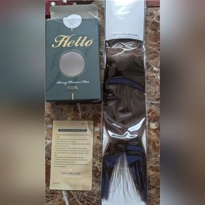 Hetto Remy Human Hair 12" Flip in Hair Extensions #4 ST NEW